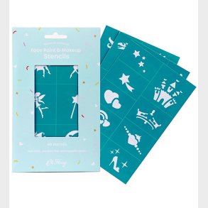 Oh Flossy Ansigtsmaling - Makeup Stencils