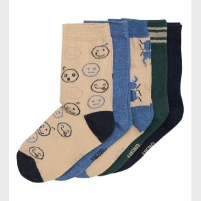 Minymo Str�mper - 5-pak - Army green