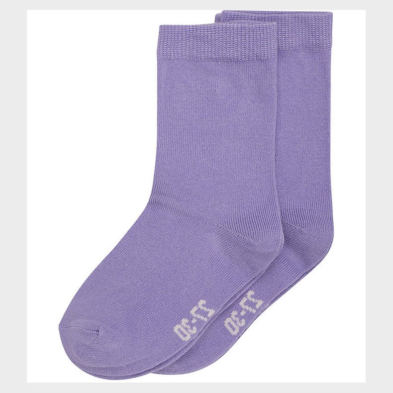 Minymo Ankelstr�mper - 2-pak - Noos - Purple Haze