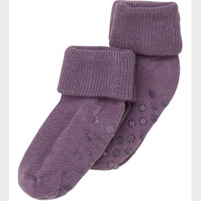 Minymo Str�mper - Rib - 2-pak - Noos - Flint