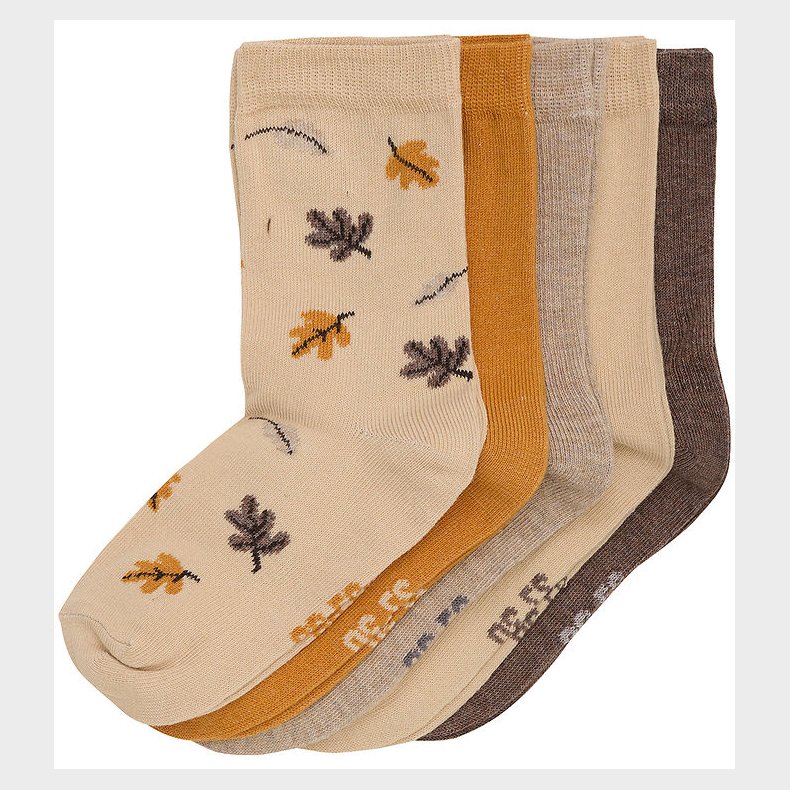 Minymo Str�mper - 5-pak - Noos - Silver Mink