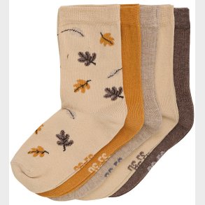 Minymo Str�mper - 5-pak - Noos - Silver Mink