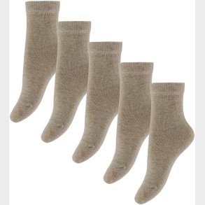 Minymo Str�mper - 5 pak - Silver Mink Melange