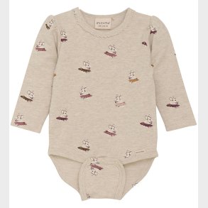 Minymo Body l/� - Beige Melange