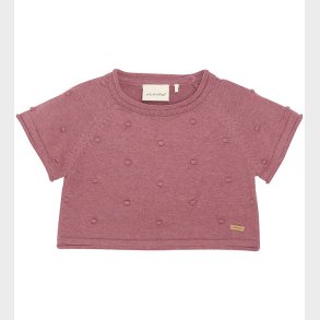 Minymo T-shirt - Strik - Deco Rose