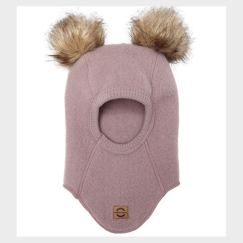 Mikk-Line Elefanthue - Uld - Twilight Mauve m. Kvaste