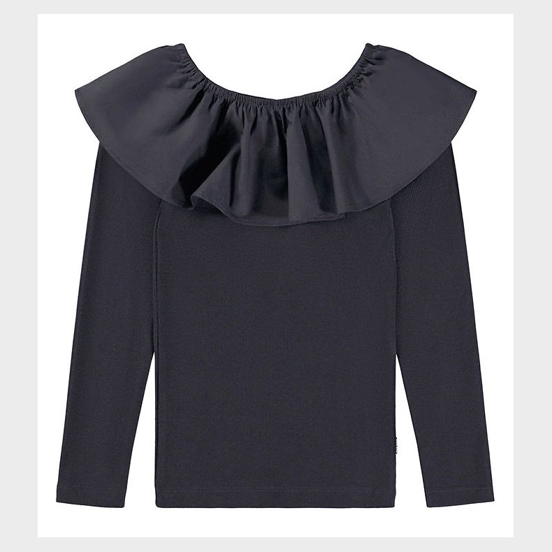 Molo Bluse - Renate - Purple Black