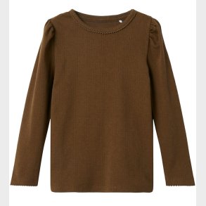 Name It Bluse - NmfNigella - Desert Palm