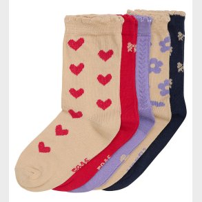 Minymo Str�mper - 5 pak - Red