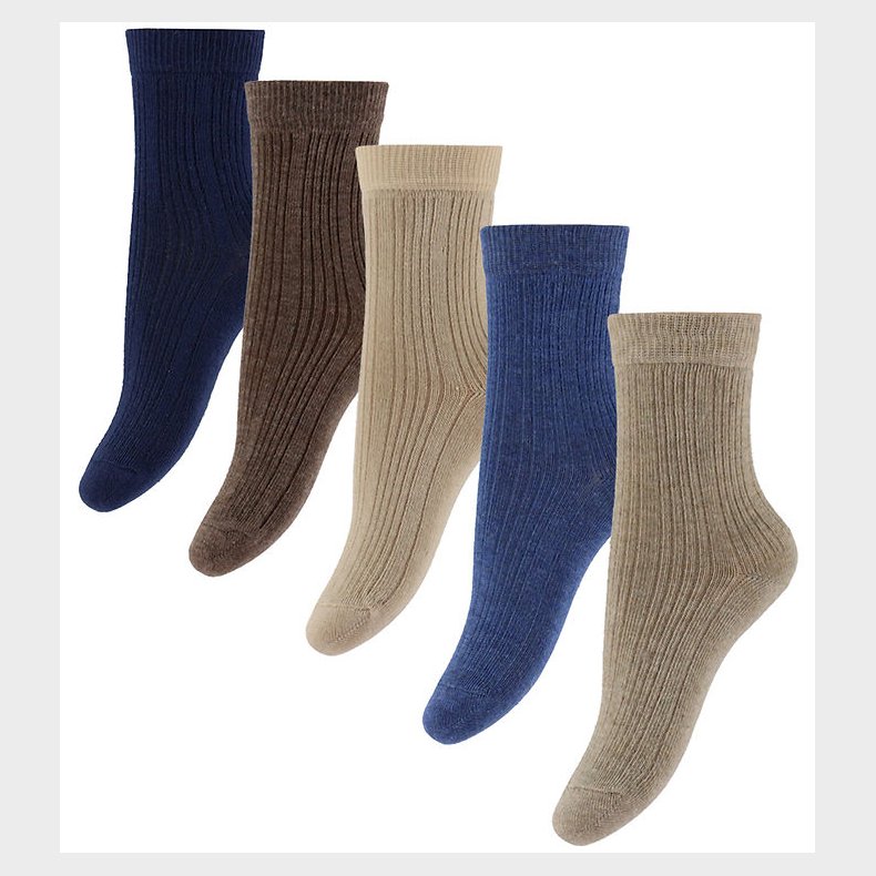 Minymo Str�mper - 5 pak - Dark Navy