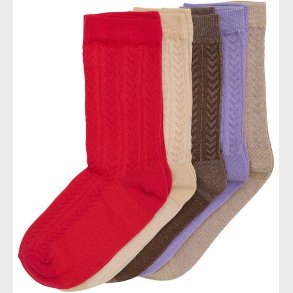 Minymo Str�mper - 5 Pak - Red