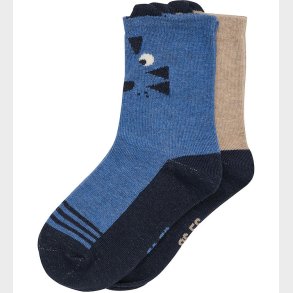 Minymo Str�mper - 2 pak - Deep Navy