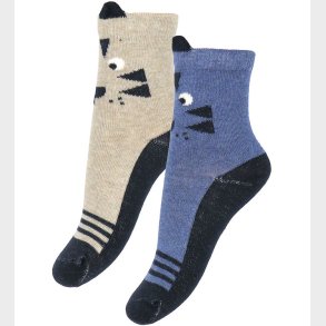 Minymo Str�mper - 2 pak - Deep Navy