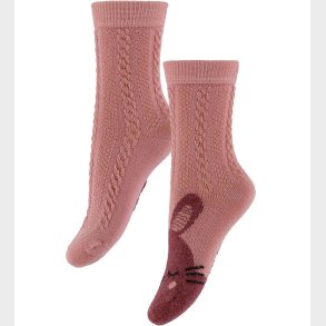 Minymo Str�mper - 2 pak- Ash Rose