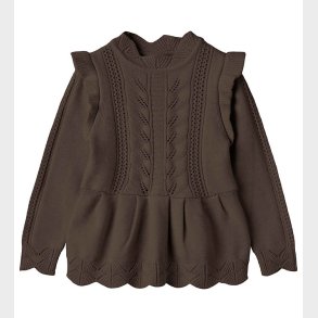 Fliink Bluse - Strik - Viskose - Alilly Peplum - Carafe