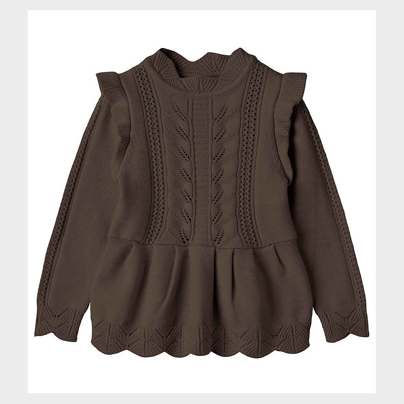 Fliink Bluse - Strik - Viskose - Alilly Peplum - Carafe