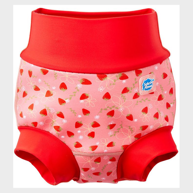 Splash About Blebadebukser - Happy Nappy Duo - Strawberry Field