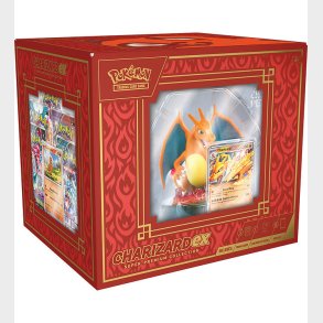 Pokmon Samlekort m. Figur - Super Premium Box - Charizard Ex