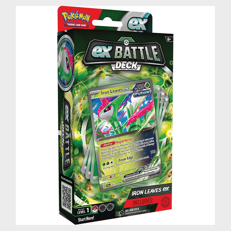 Pokmon Samlekort - Battle Deck - Iron Leaves ex