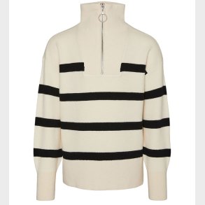 Vero Moda Girl Bluse - Strik - VmSaba - Birch/Black