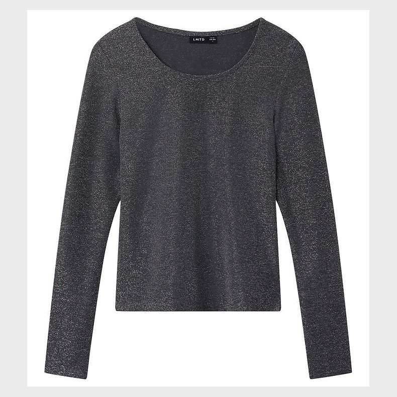 LMTD Bluse - O-Neck Kort Top - NlfRuina - Magnet