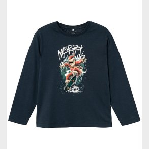 Name It Bluse - NkmRemusjul - Dark sapphire