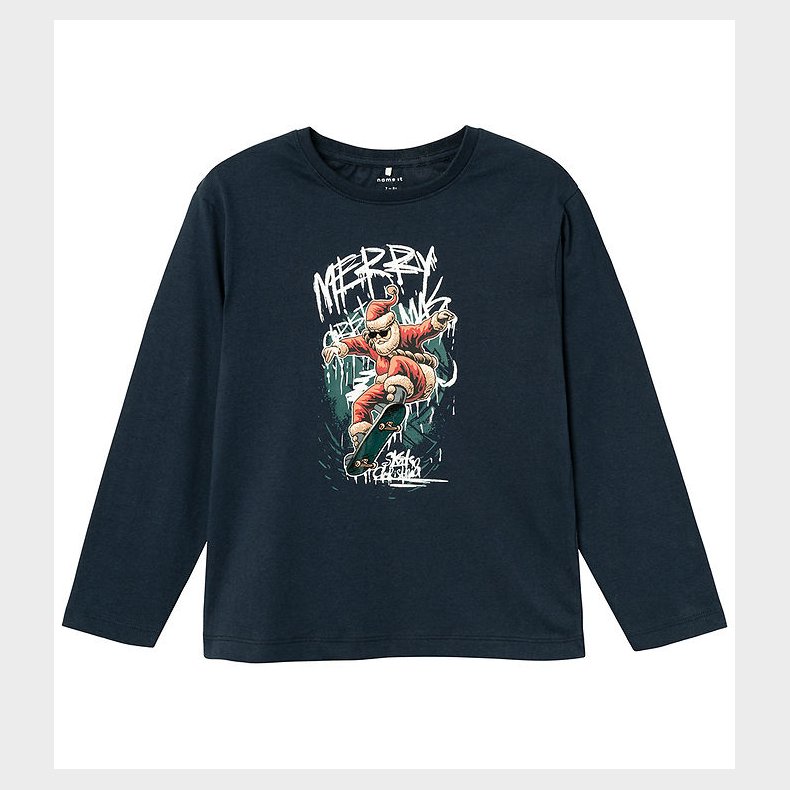 Name It Bluse - NkmRemusjul - Dark sapphire