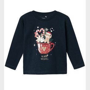 Name It Bluse - NmfRbell - Dark Sapphire