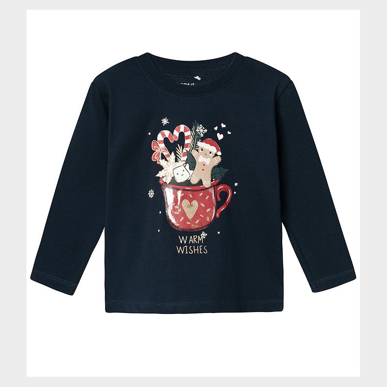 Name It Bluse - NmfRbell - Dark Sapphire