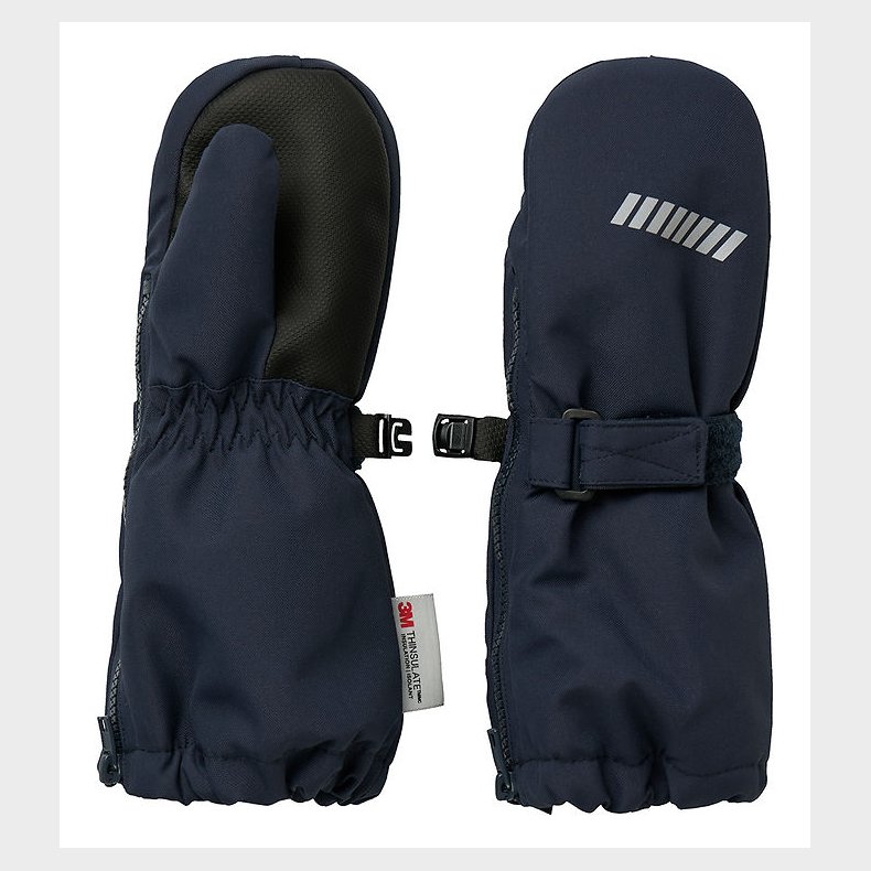 Name It Luffer m. Fleece - NmnSnow10 - Dark Sapphire m. Lynls