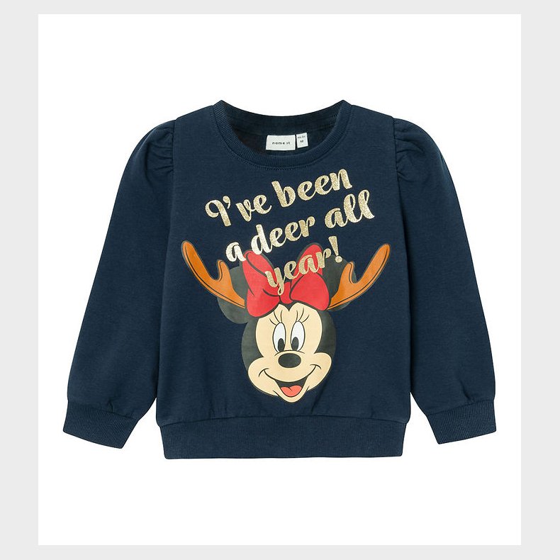 Name It Sweatshirt - NmfSine - Dark Sapphire