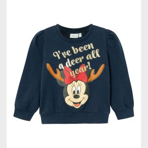 Name It Sweatshirt - NmfSine - Dark Sapphire