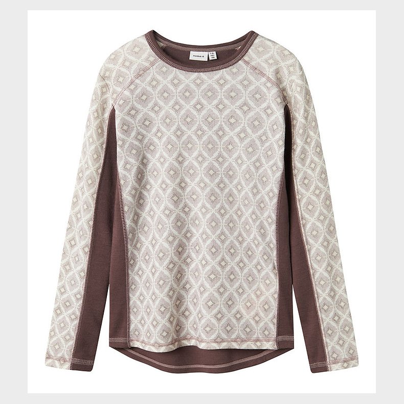 Name It Bluse - Uld - NkfWillto - Sparrow/Aop