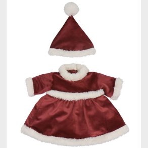 Konges Sl�jd Dukket�j - Julekjole-s�t - Jolly Red