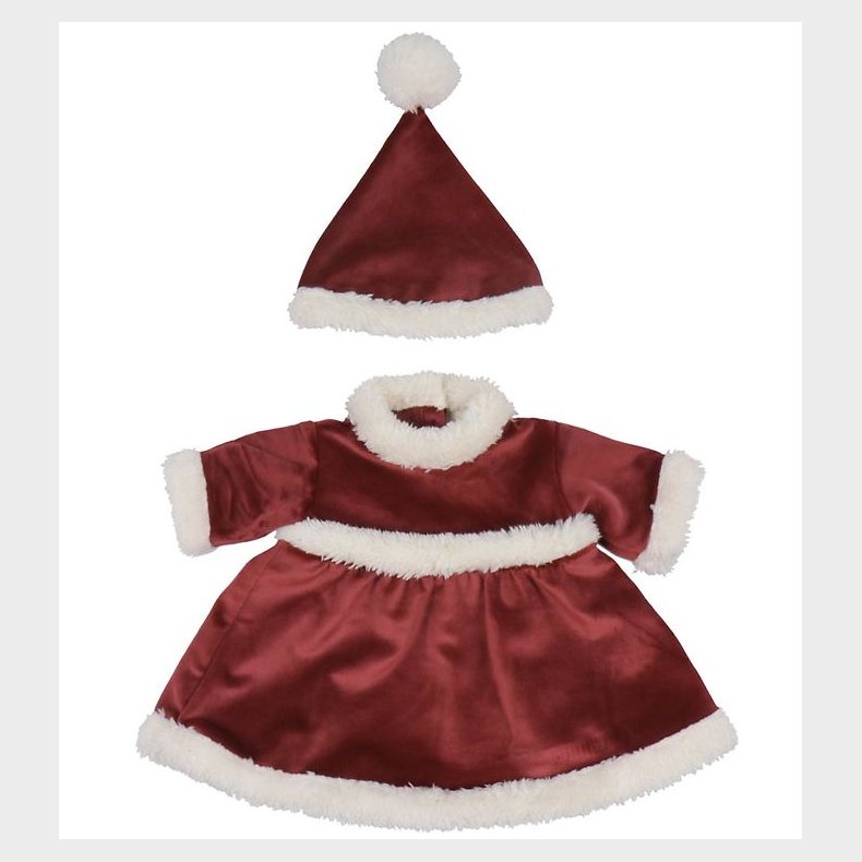Konges Sl�jd Dukket�j - Julekjole-s�t - Jolly Red