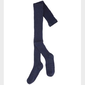 Molo Str�mpebukser - Glitter Rib - Warm Blue