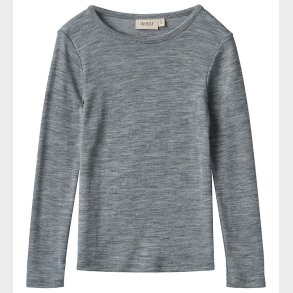 Wheat Bluse - Uld - Alfie - Melange Grey