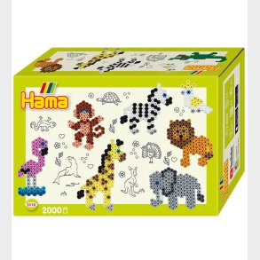 Hama Midi Gave�ske - 2000 stk - Small World Zoo