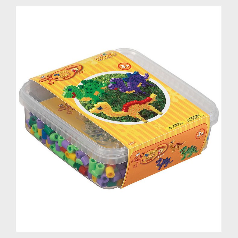 Hama Maxi Perlest - 600 stk - Dino