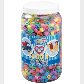 Hama Maxi Perler - 1400 stk - Pastel Mix