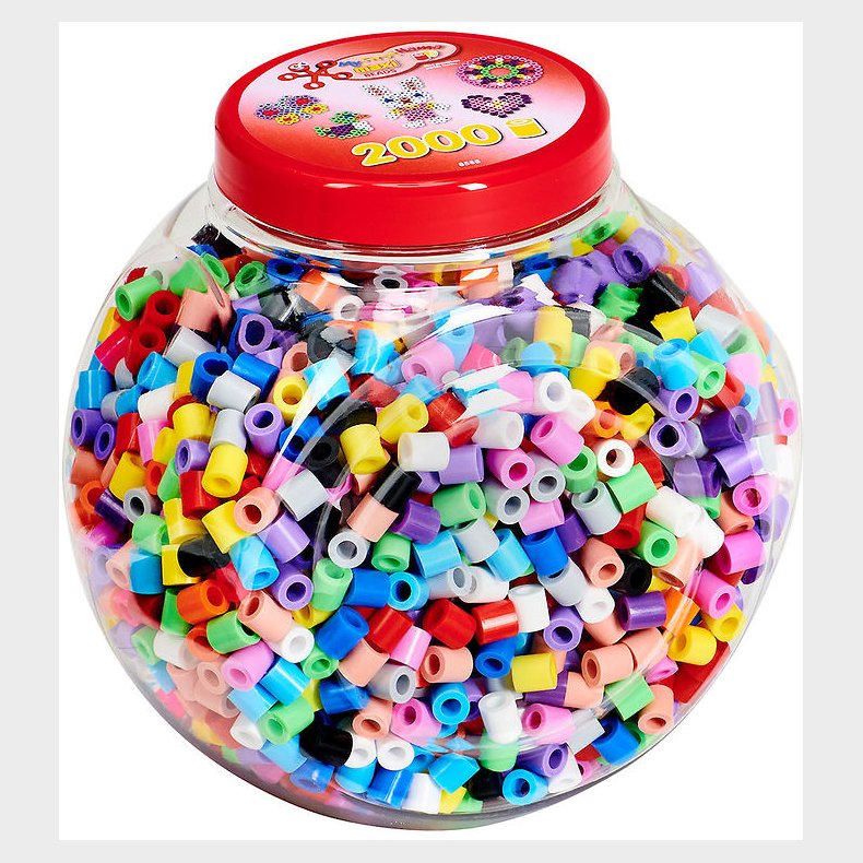 Hama Maxi Perler - 2000 stk - I Stabelbar Btte