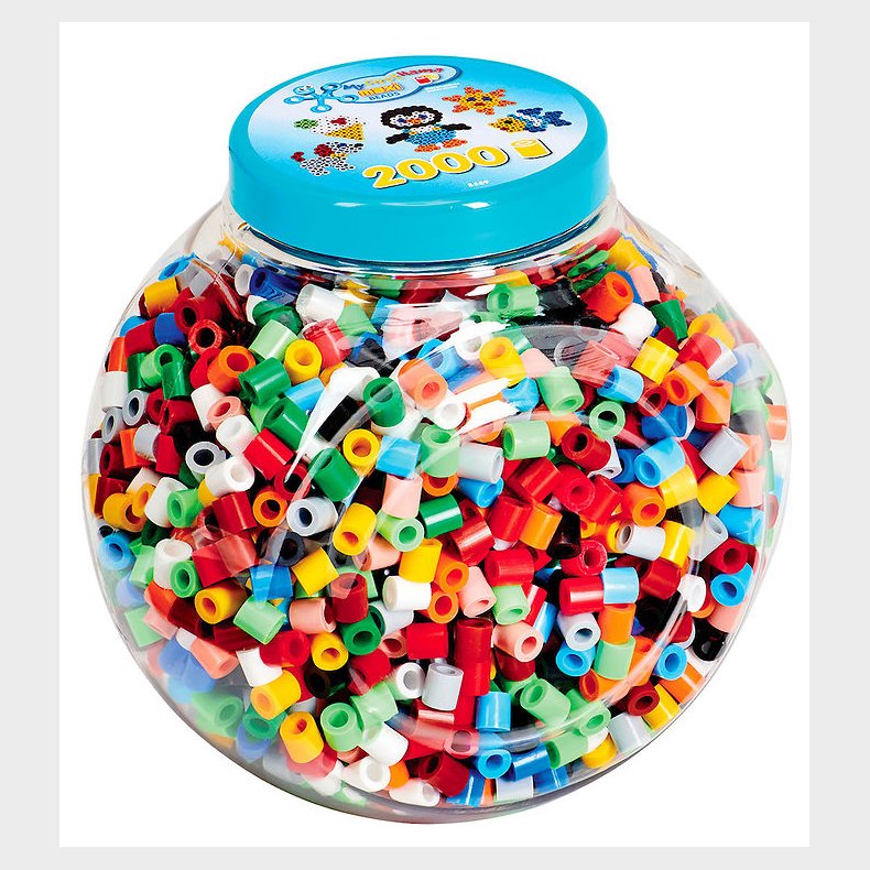 Hama Maxi Perler - 2000 stk - I Stabelbar Btte