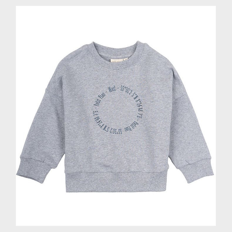 Petit Piao Sweatshirt - Light Grey Melange