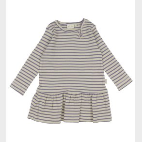 Petit Piao Kjole - Rib - Modal - Dusty Violet/Dark Off White