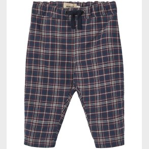Wheat Bukser - Gustav - Navy Check