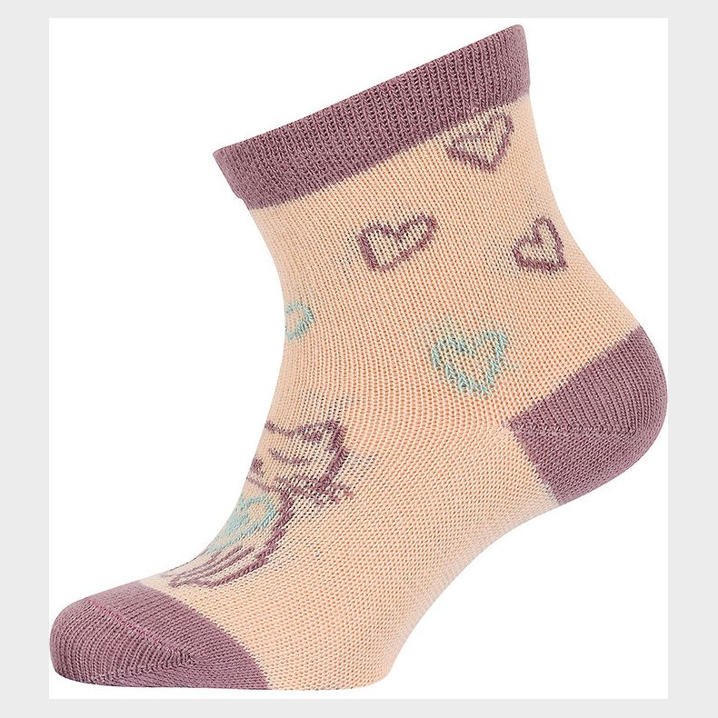 Melton Strmper - Cat Love - Ivory cream