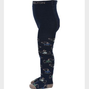Melton Strmpebukser - Uld - Dog Fun - Peacoat Blue