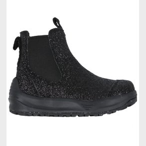 Woden Stvler - Silja - Sort m. Glitter