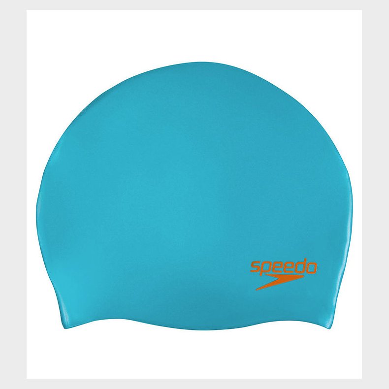 Speedo Badehtte - Junior - Silicone - Bl/Orange