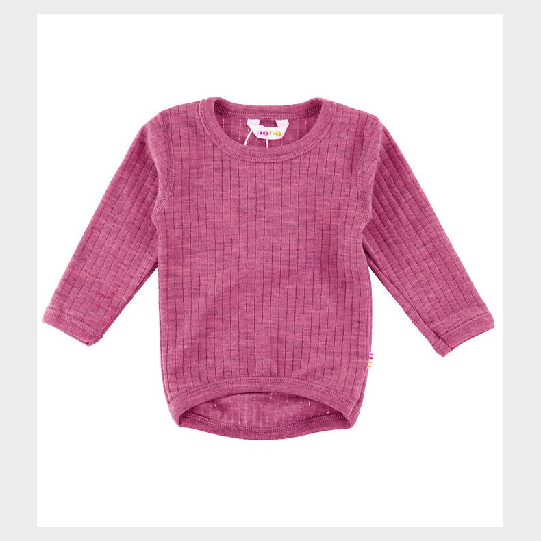 Joha Bluse - Uld - Hindbr